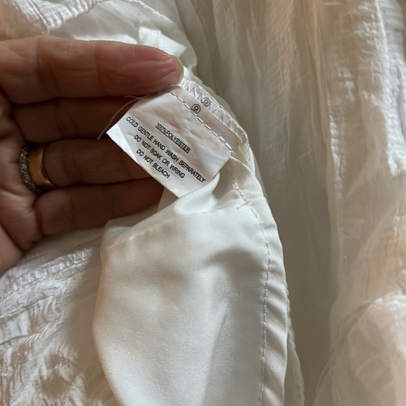 Saints+Secrets For Hello Molly Want To Warn You Dress White SzM - Picture 11 of 11